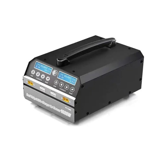 SKYRC PC1080 Lithium Battery Multi Functional Charger 1080W 20A 540W * 2 Dual-channel Smart Used for Agricultural Spraying Drone